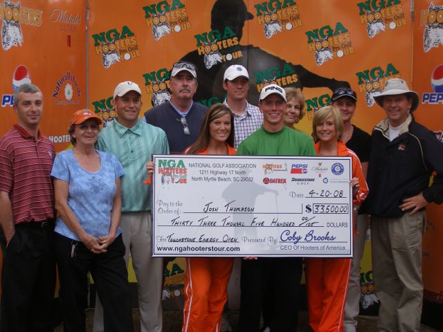 Josh Thompson NGA Hooter’s Champion