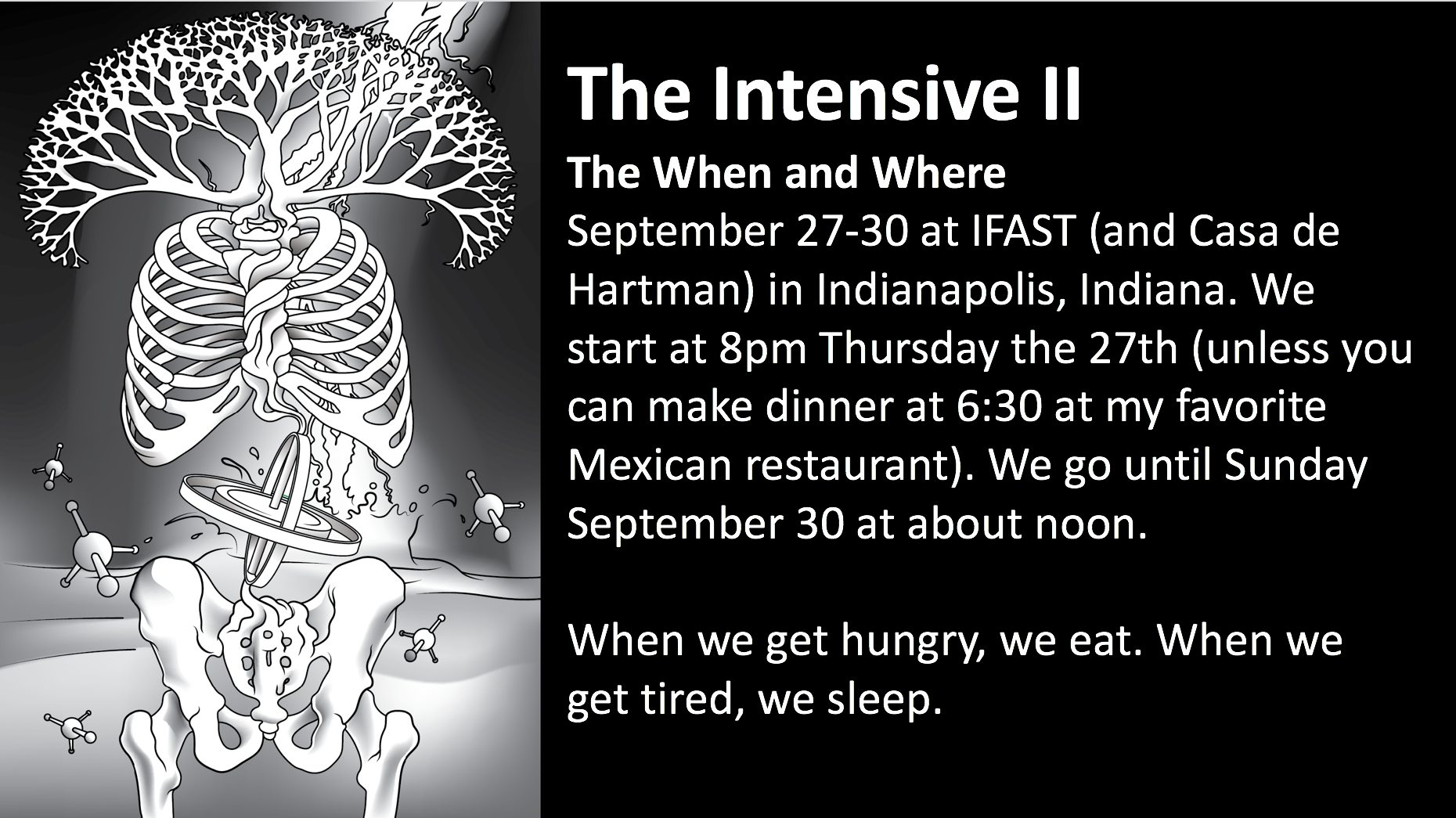 Announcement:  The Intensive II