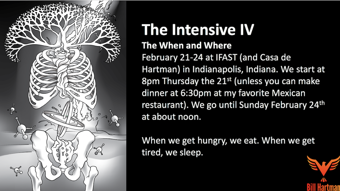 Announcement: The Intensive IV