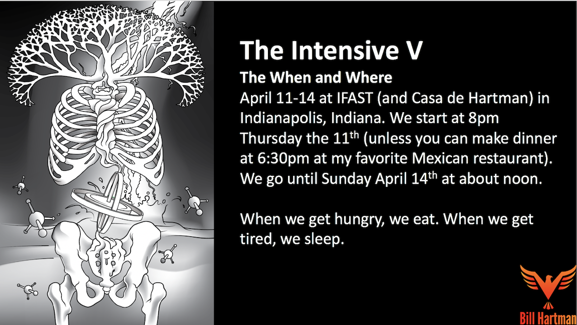 Announcement: The Intensive V