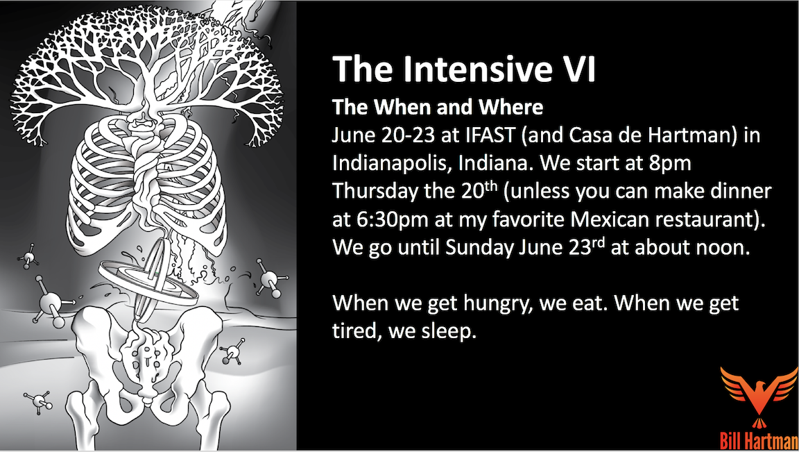 Announcement:  The Intensive VI