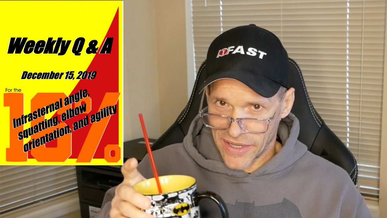 Bill Hartman’s Weekly Q & A for The 16% – December 15, 2019