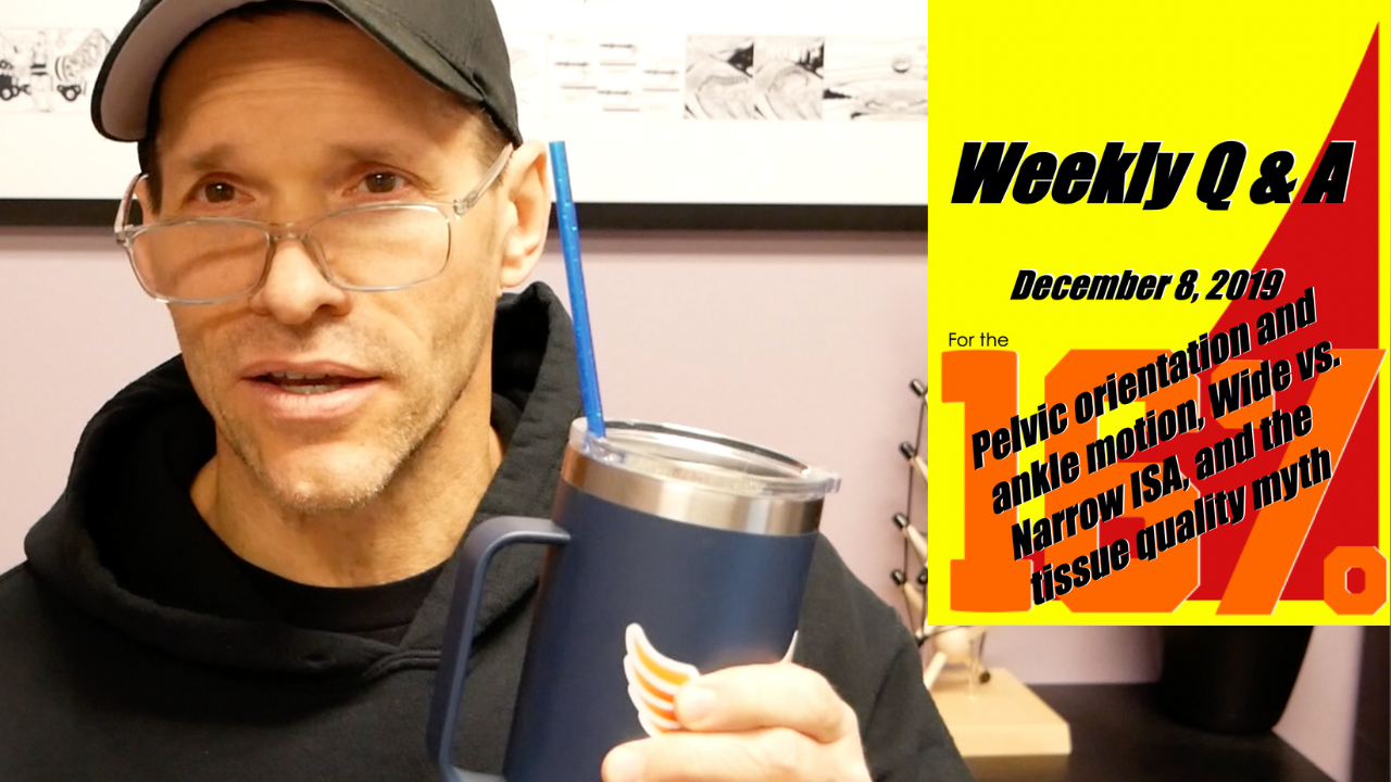 Bill Hartman’s Weekly Q & A for The 16% – December 8, 2019