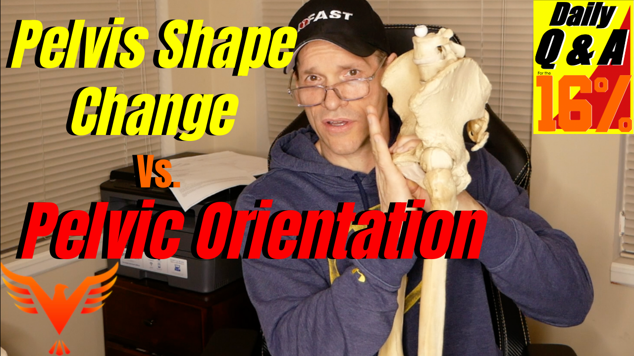 Q & A for The 16% – Pelvis shape change vs. Pelvis Orientation