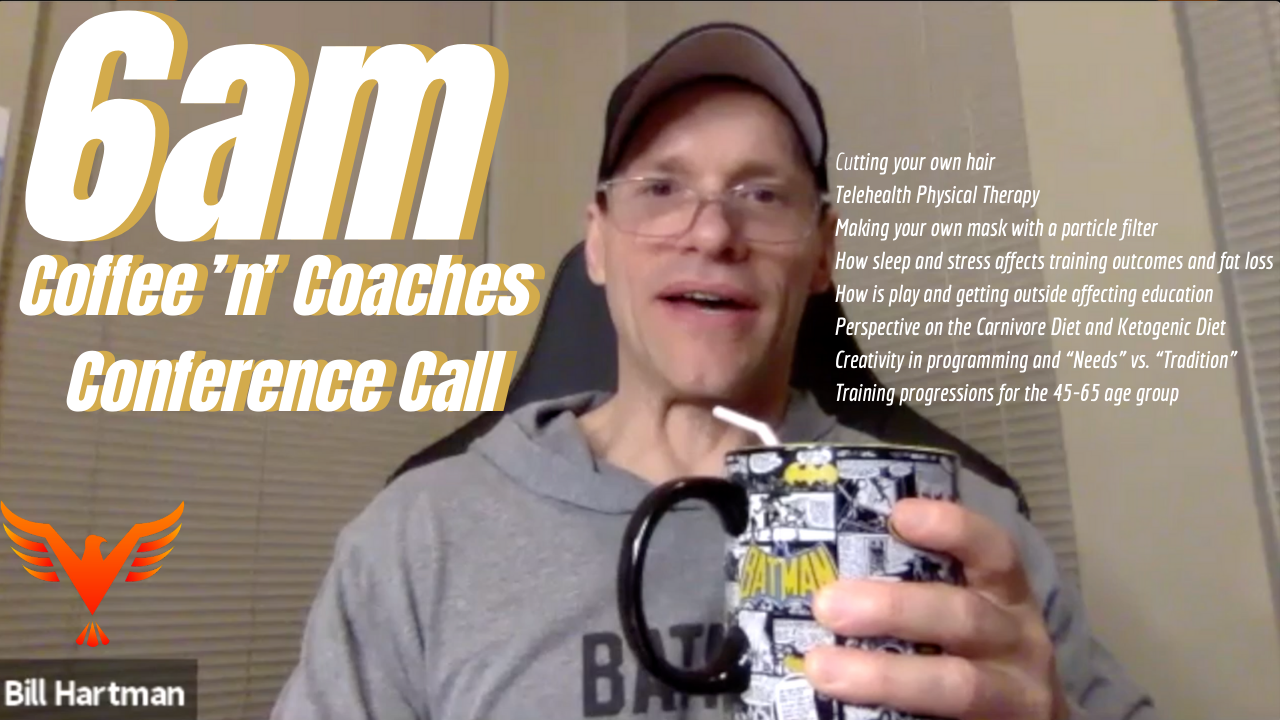 Coffee ‘n’ Coaches Conference Call