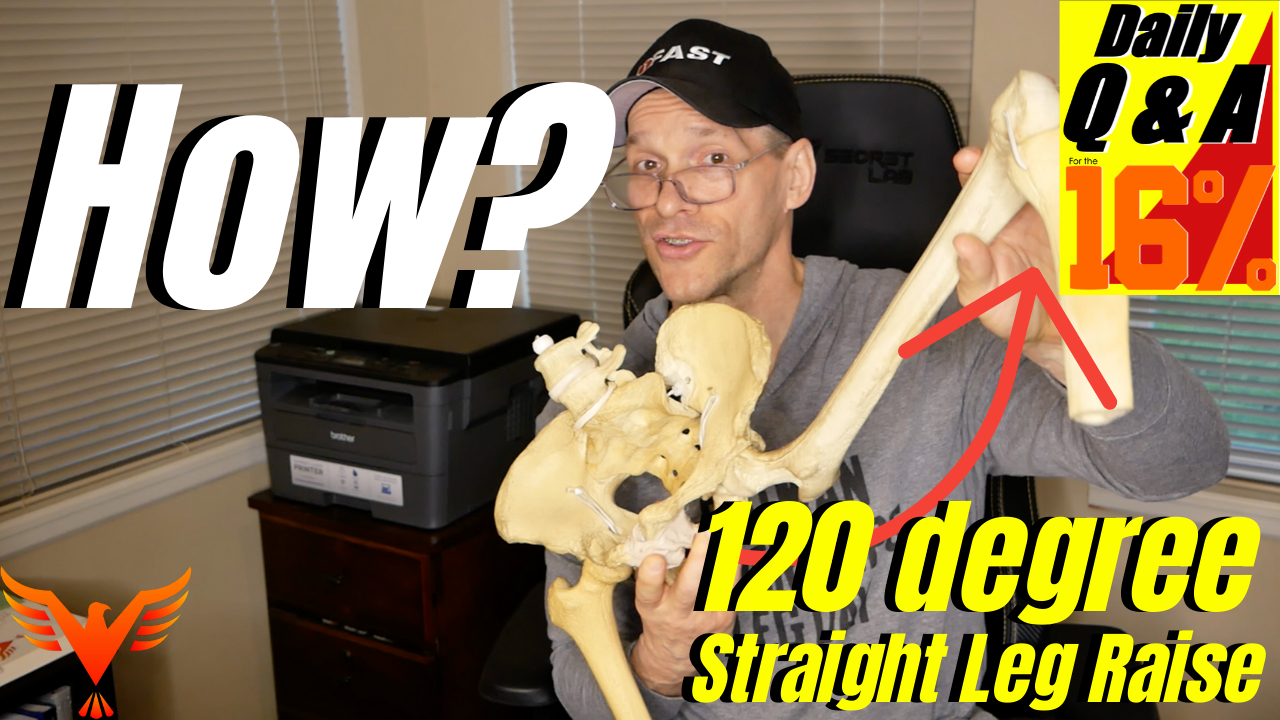 Q & A for The 16% – The 120 degree Straight Leg Raise – Side Split Squat