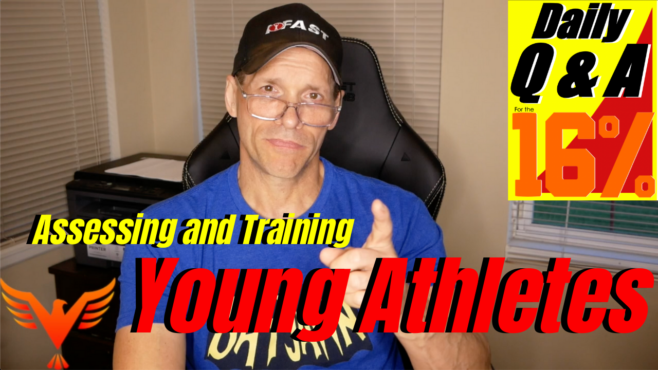 Q & A for The 16% – Assessing and Training Young Athletes